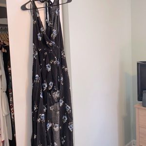 Brand new Band of Gypsies High low halter top romper